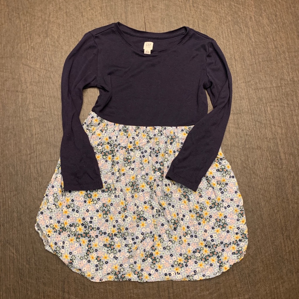 Blue flower dress